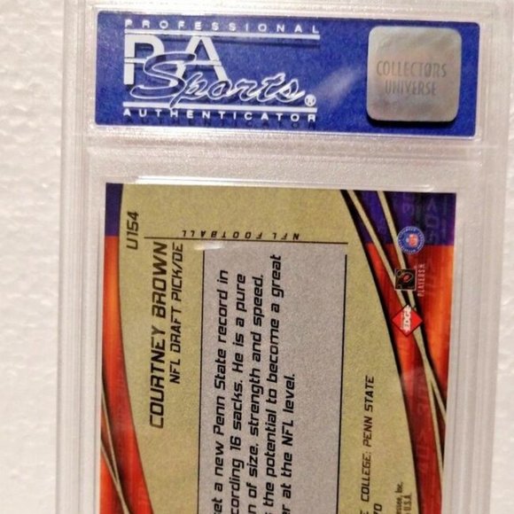 2000 Collector's Edge Supreme #U154 COURTNEY BROWN ROOKIE UPDATE NM-MT 8 - Picture 5 of 9